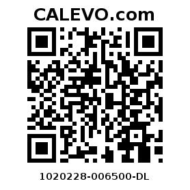 Calevo.com pricetag 1020228-006500-DL