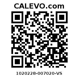 Calevo.com Preisschild 1020228-007020-VS
