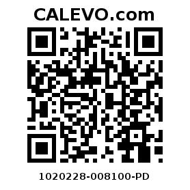 Calevo.com pricetag 1020228-008100-PD