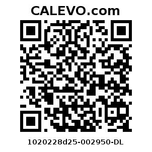 Calevo.com Preisschild 1020228d25-002950-DL