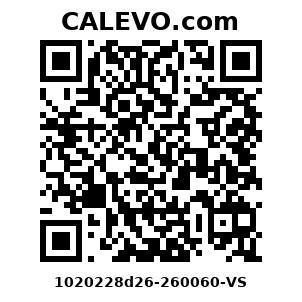 Calevo.com Preisschild 1020228d26-260060-VS