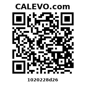 Calevo.com Preisschild 1020228d26