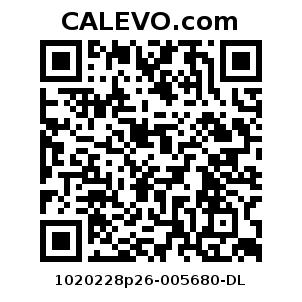 Calevo.com Preisschild 1020228p26-005680-DL