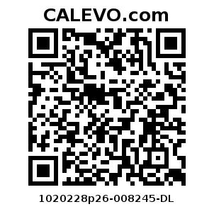 Calevo.com Preisschild 1020228p26-008245-DL