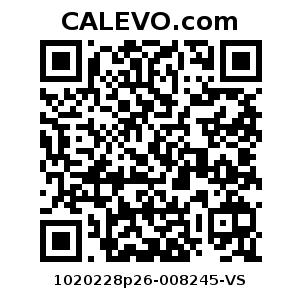 Calevo.com Preisschild 1020228p26-008245-VS