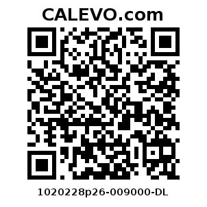 Calevo.com Preisschild 1020228p26-009000-DL