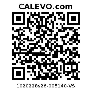 Calevo.com Preisschild 1020228s26-005140-VS