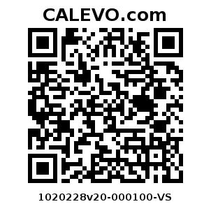 Calevo.com Preisschild 1020228v20-000100-VS
