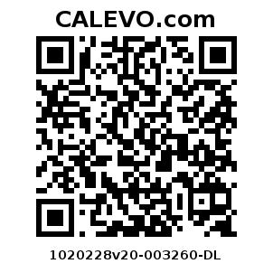 Calevo.com pricetag 1020228v20-003260-DL