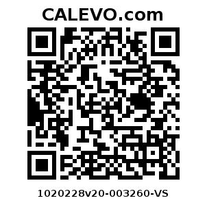 Calevo.com Preisschild 1020228v20-003260-VS