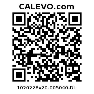 Calevo.com Preisschild 1020228v20-005040-DL