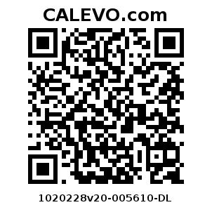 Calevo.com pricetag 1020228v20-005610-DL