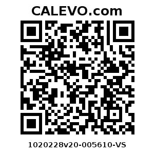 Calevo.com pricetag 1020228v20-005610-VS