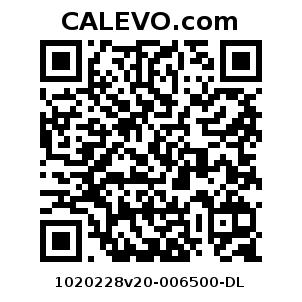 Calevo.com pricetag 1020228v20-006500-DL