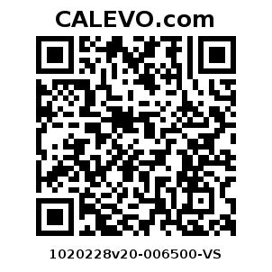 Calevo.com pricetag 1020228v20-006500-VS