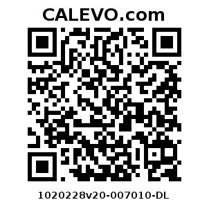 Calevo.com Preisschild 1020228v20-007010-DL
