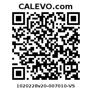 Calevo.com Preisschild 1020228v20-007010-VS