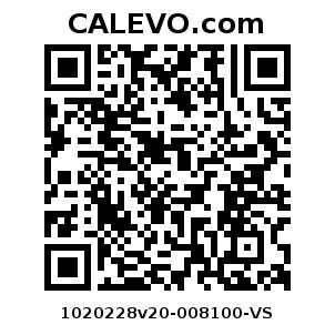 Calevo.com pricetag 1020228v20-008100-VS