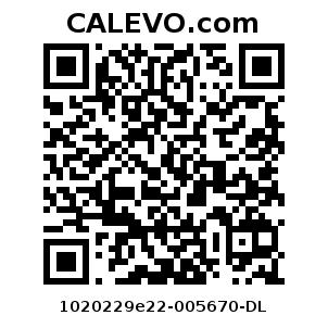 Calevo.com Preisschild 1020229e22-005670-DL