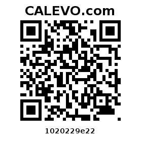Calevo.com Preisschild 1020229e22