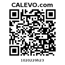 Calevo.com Preisschild 1020229h23