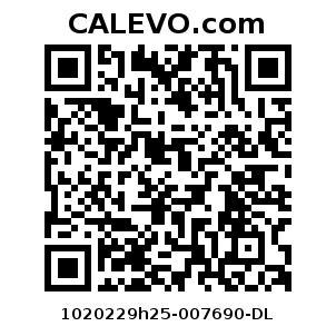 Calevo.com Preisschild 1020229h25-007690-DL