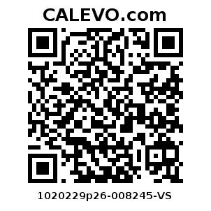 Calevo.com Preisschild 1020229p26-008245-VS