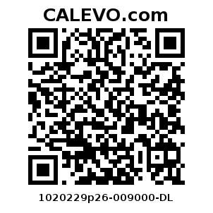 Calevo.com Preisschild 1020229p26-009000-DL