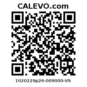 Calevo.com Preisschild 1020229p26-009000-VS