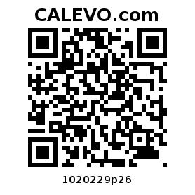 Calevo.com Preisschild 1020229p26
