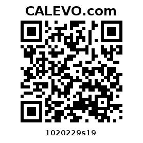 Calevo.com Preisschild 1020229s19