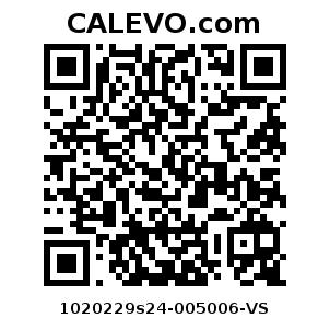 Calevo.com Preisschild 1020229s24-005006-VS