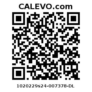 Calevo.com Preisschild 1020229s24-007378-DL