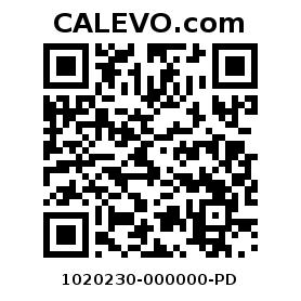Calevo.com Preisschild 1020230-000000-PD
