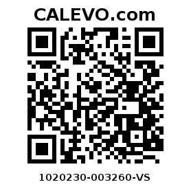 Calevo.com pricetag 1020230-003260-VS