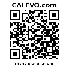 Calevo.com pricetag 1020230-006500-DL