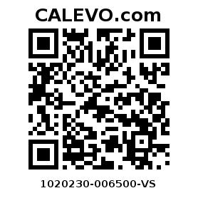 Calevo.com Preisschild 1020230-006500-VS
