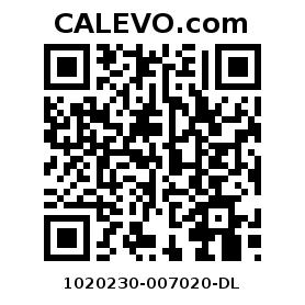Calevo.com pricetag 1020230-007020-DL