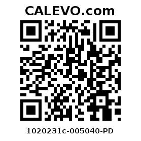 Calevo.com Preisschild 1020231c-005040-PD
