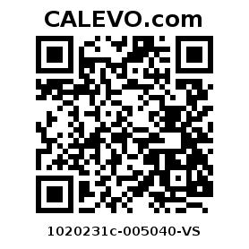 Calevo.com Preisschild 1020231c-005040-VS