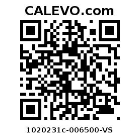 Calevo.com Preisschild 1020231c-006500-VS