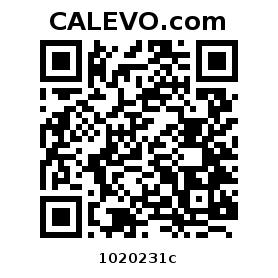 Calevo.com Preisschild 1020231c