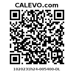 Calevo.com pricetag 1020231h24-005400-DL