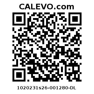 Calevo.com Preisschild 1020231s26-001280-DL