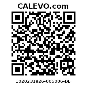 Calevo.com Preisschild 1020231s26-005006-DL
