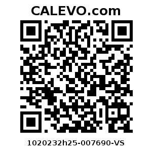 Calevo.com Preisschild 1020232h25-007690-VS