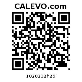 Calevo.com pricetag 1020232h25