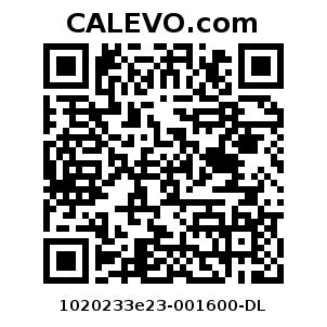 Calevo.com Preisschild 1020233e23-001600-DL