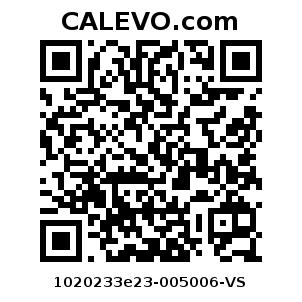 Calevo.com Preisschild 1020233e23-005006-VS