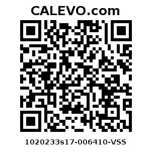 Calevo.com Preisschild 1020233s17-006410-VSS